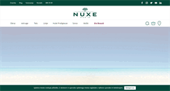 Desktop Screenshot of nuxe.si